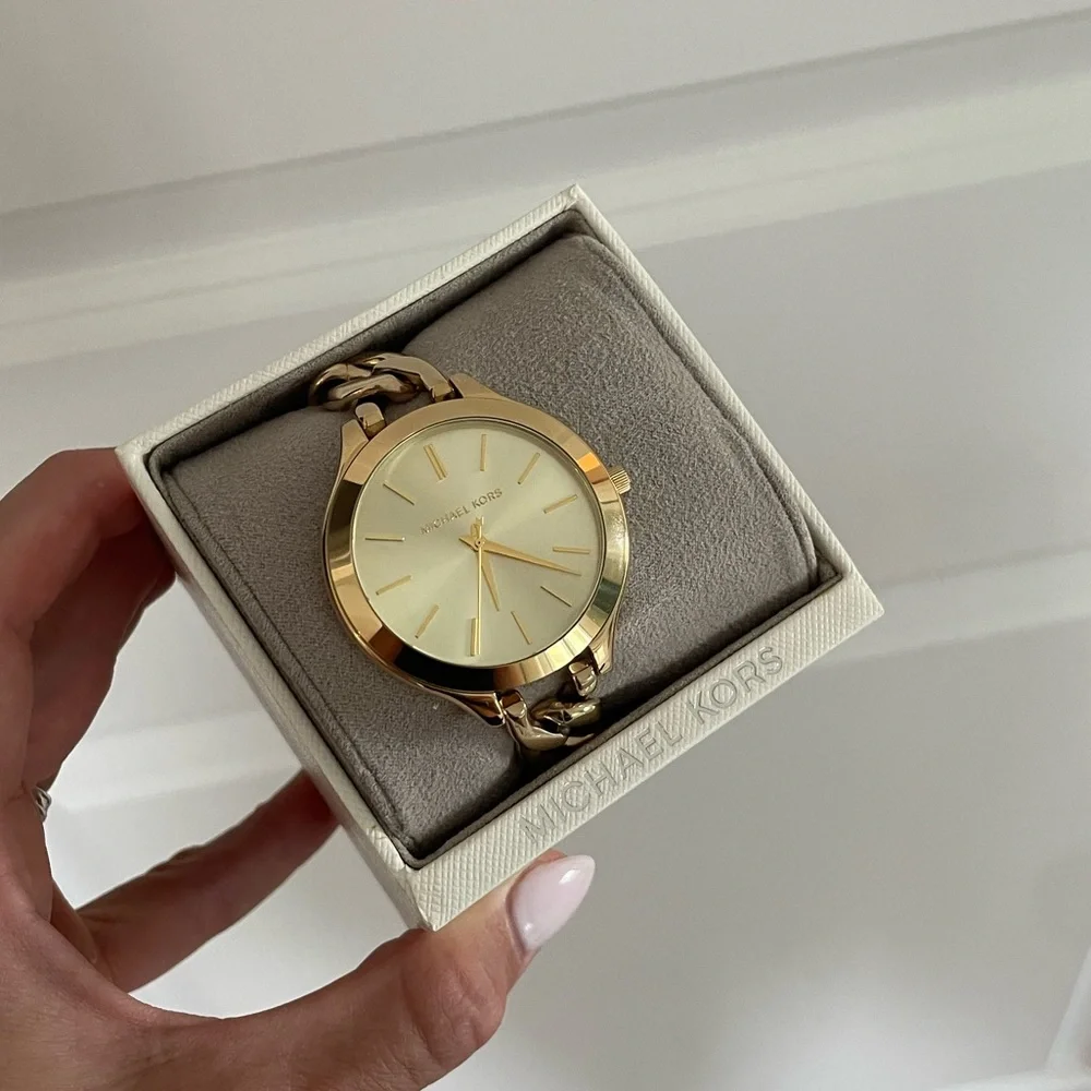 NWT Michael Kors Gold Women's Watch- NWT- never worn